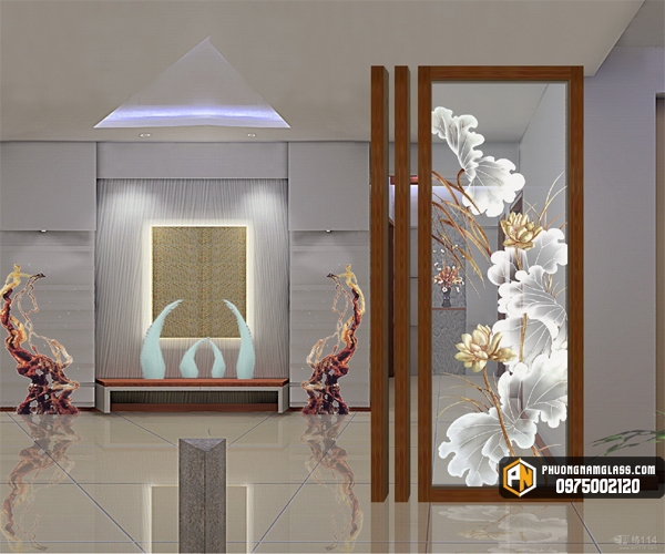 Làm đẹp nhà với kính nghệ thuật | Phuongnamglass.com